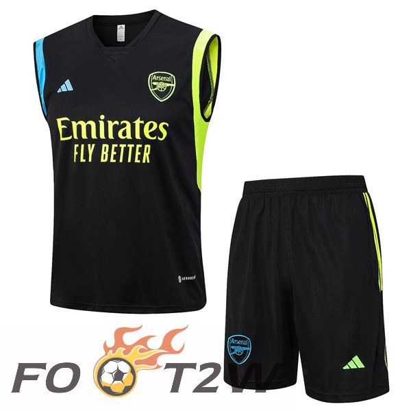 Gilet De Foot Arsenal + Shorts Noir 2023/2024