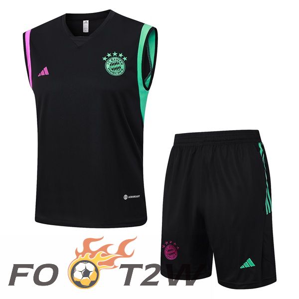 Gilet De Foot Bayern Munich + Shorts Noir 2023/2024