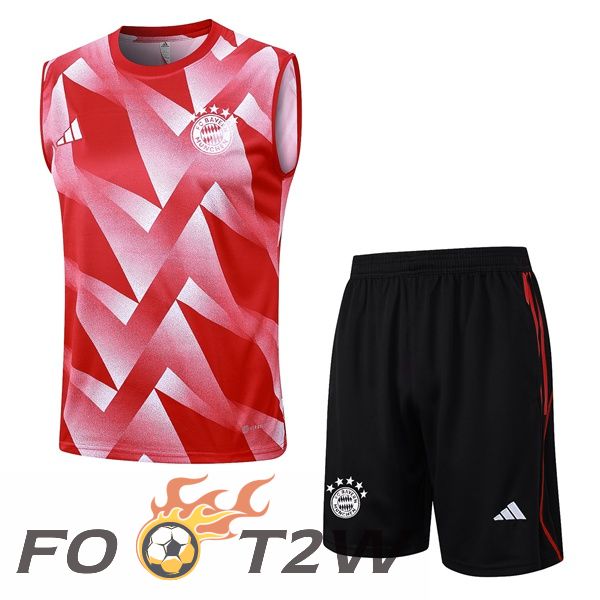 Gilet De Foot Bayern Munich + Shorts Rouge 2023/2024