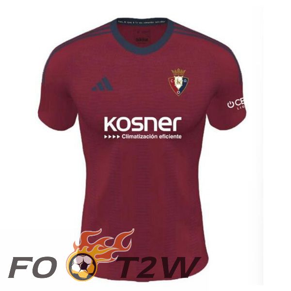 Maillot De Foot CA Osasuna Domicile Rouge 2023/2024