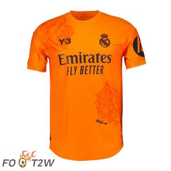 Maillot De Foot Real Madrid Gardien De but Orange 2023/2024