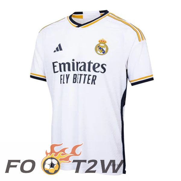 Maillot De Foot Real Madrid Domicile Blanc 2023/2024