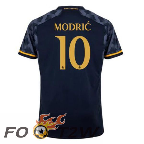 Maillot De Foot Real Madrid (Modrić 10) Exterieur Bleu Royal 2023/2024