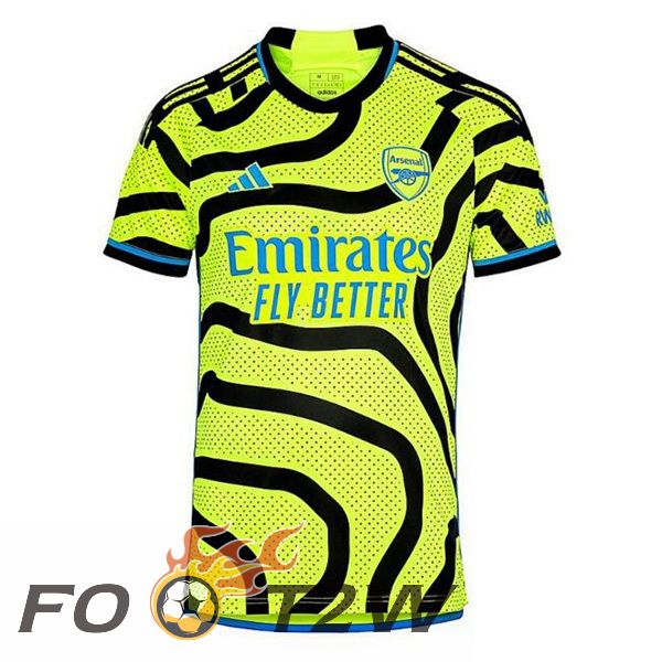 Maillot De Foot Arsenal Exterieur Vert 2023/2024