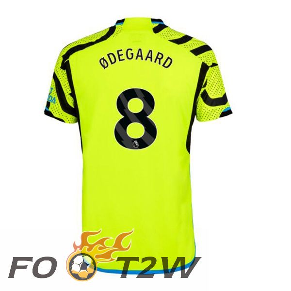 Maillot De Foot Arsenal (ØDEGAARD 8) Exterieur Vert 2023/2024