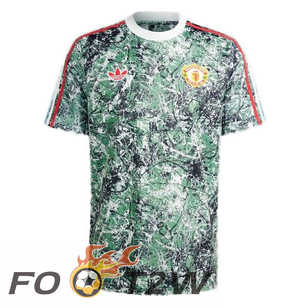 Maillot De Foot Manchester United Stone Vert 2023/2024