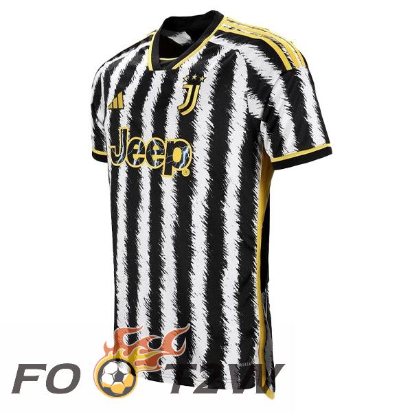 Maillot De Foot Juventus Domicile Noir Blanc 2023/2024