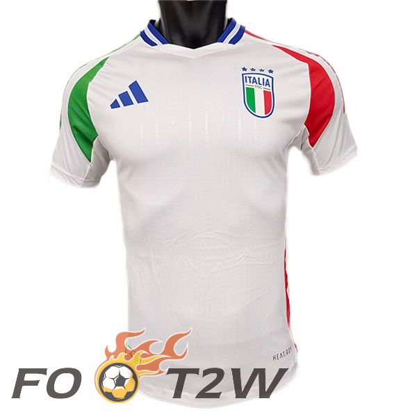 Maillot Foot Equipe De Italie Exterieur Blanc Version Fuite UEFA Euro 2024