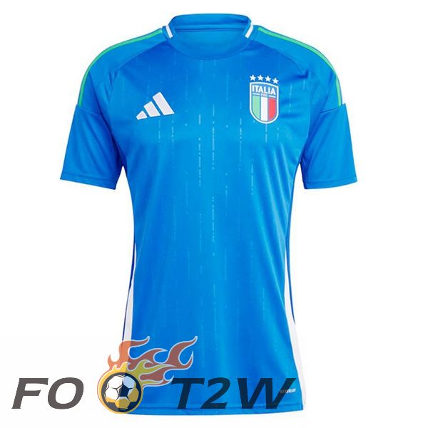 Maillot Equipe De Italie Domicile Bleu UEFA Euro 2024