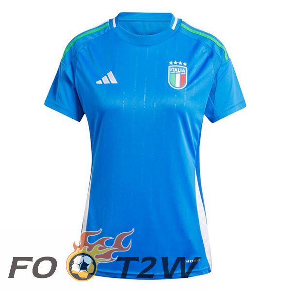 Maillot Equipe De Italie Femme Domicile Bleu UEFA Euro 2024