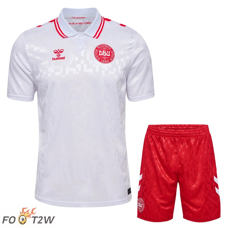 Ensemble Maillot Foot Danemark Exterieur + Shorts 2024/2025