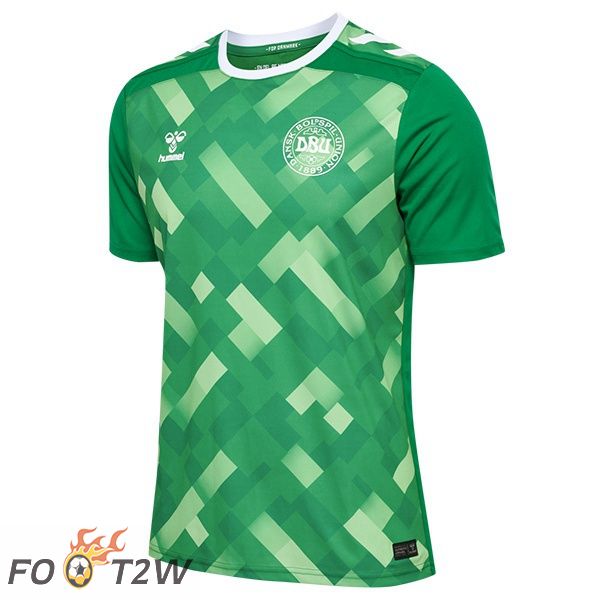 Maillot Equipe De Danemark Gardien De but Vert 2024/2025