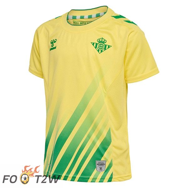 Maillot De Foot Real Betis Gardien de but Jaune 22/23