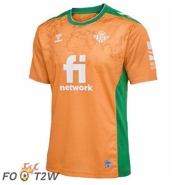 Maillot De Foot Real Betis Third Orange 2022/2023