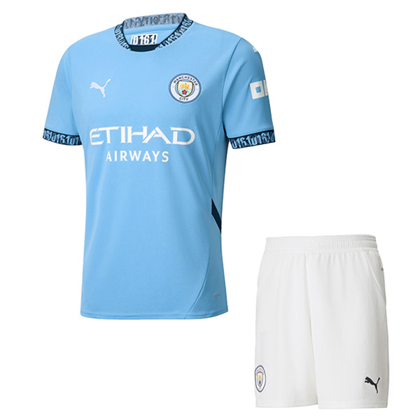 Maillot De Foot Manchester City Enfant Domicile 2024/2025