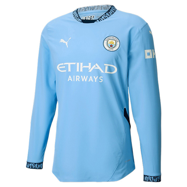 Maillot Manchester City Domicile Manches Longues 2024/2025