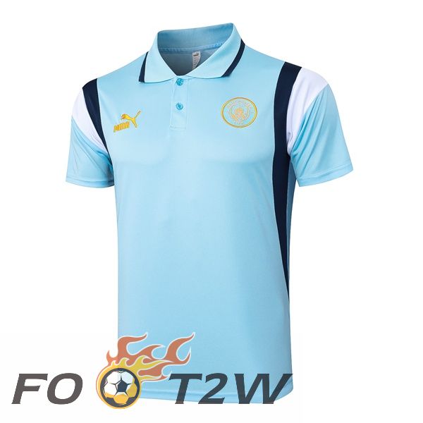 Ensemble Polo Manchester City Bleu 2024/2025