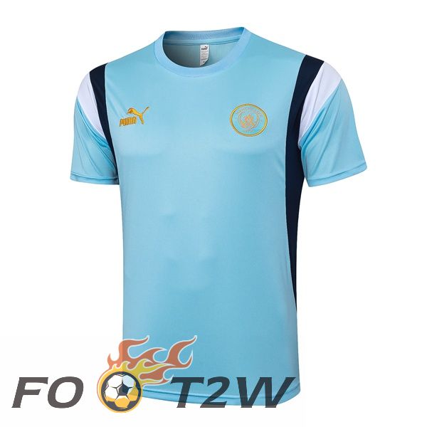 Training T-Shirts Manchester City Bleu 2024/2025