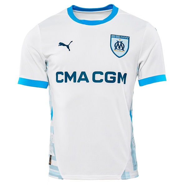 Maillot De Foot Marseille OM Domicile Blanc 2024/2025