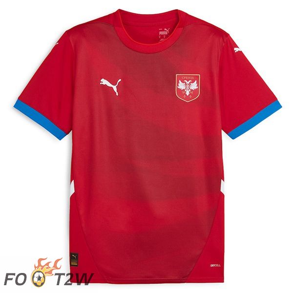 Maillot Equipe De Serbie Domicile Rouge 2024/2025