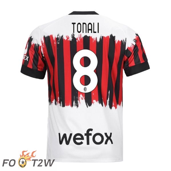 Maillot de Foot Milan AC (TONALI 8) Quatrieme 2021/2022