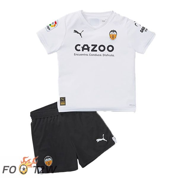 Maillot de Foot Valencia CF Enfant Domicile Blanc 2022/2023