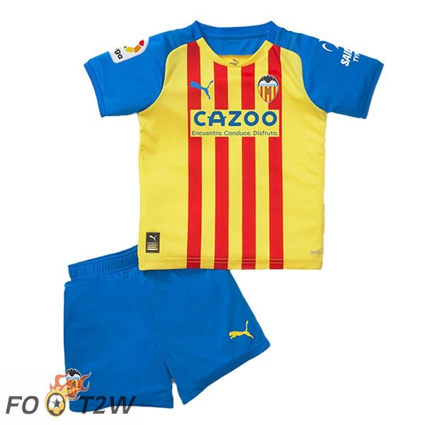 Maillot de Foot Valencia CF Enfant Third Jaune 2022/2023