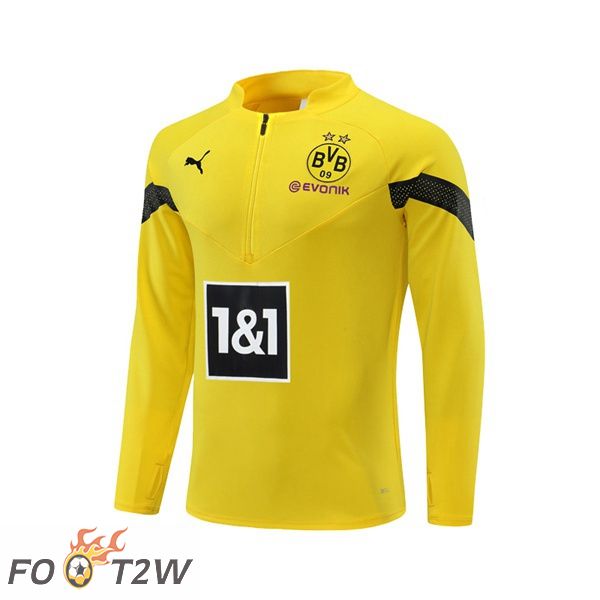 Training Sweatshirt Dortmund BVB Homme Jaune 2022/2023