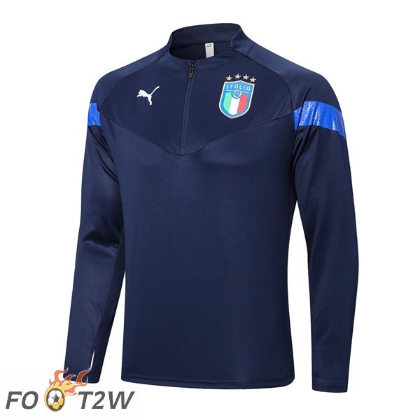 Training Sweatshirt Italie Bleu Royal 2022/2023