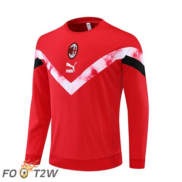 Training Sweatshirt Homme Milan AC Rouge 22/23