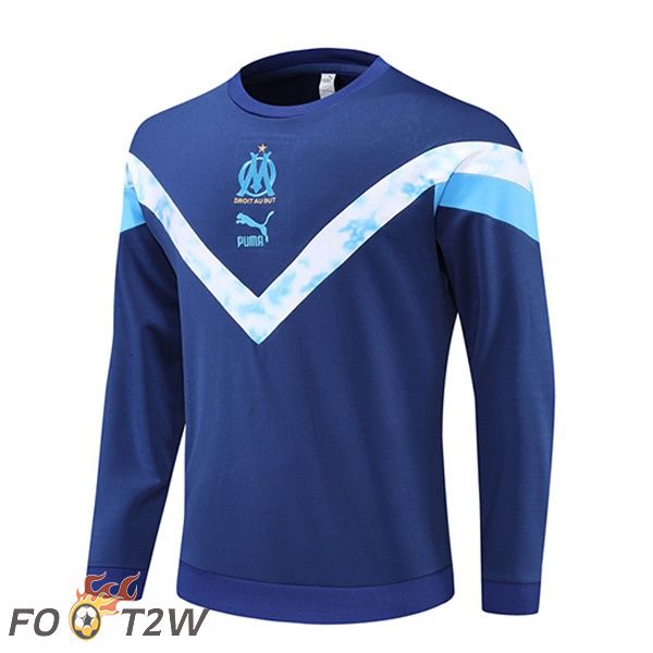 Training Sweatshirt Homme Marseille OM Bleu 22/23