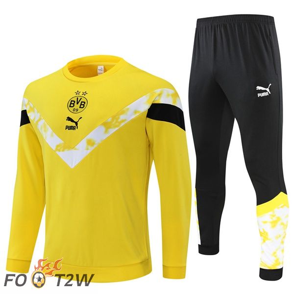 Survetement De Foot Dortmund BVB Jaune 22/23