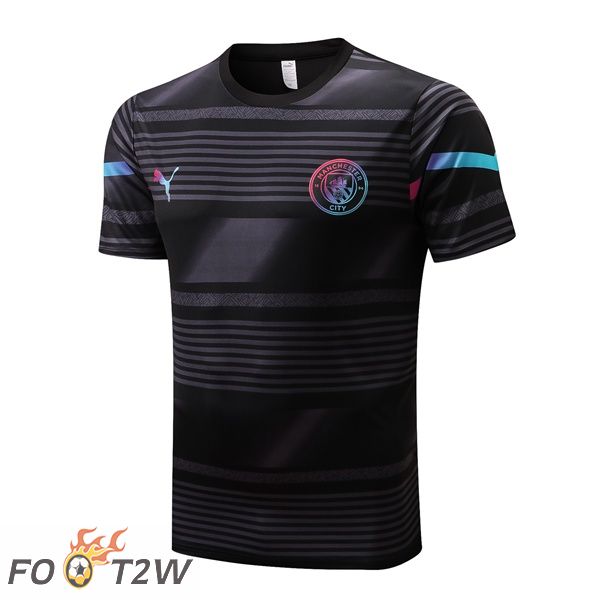 Training T-Shirts Manchester City Noir 2022/2023