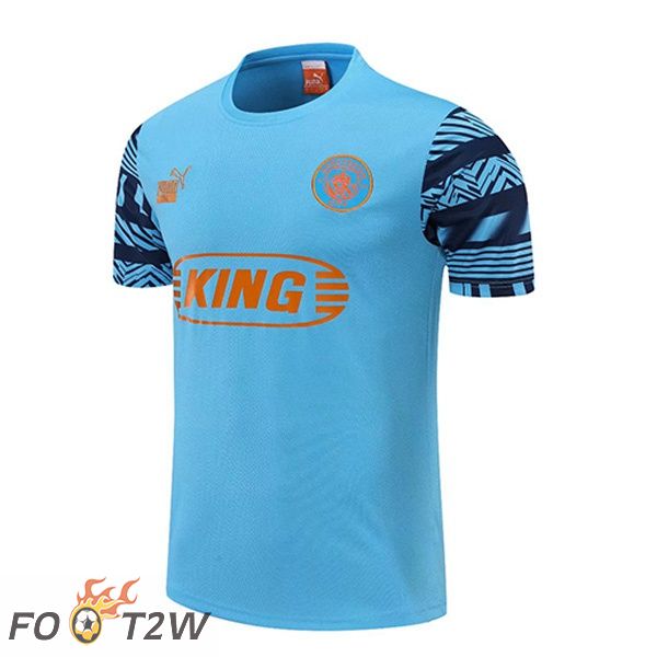 Training T-Shirts Manchester City Bleu 2022/2023