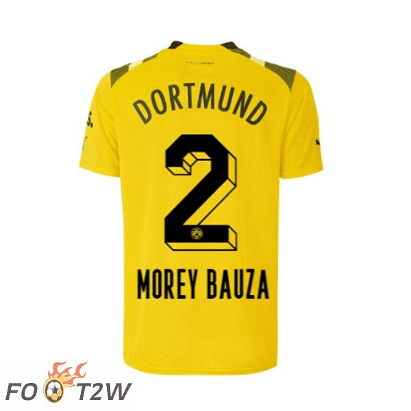 Maillot de Foot Dortmund BVB (Morey Bauza 2) cup Jaune 2022/2023