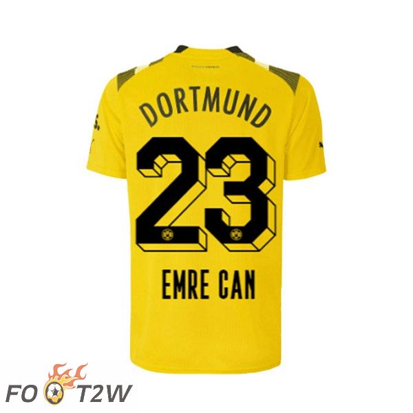 Maillot de Foot Dortmund BVB (Emre Can 23) cup Jaune 2022/2023