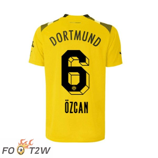 Maillot de Foot Dortmund BVB (Özcan 6) cup Jaune 2022/2023