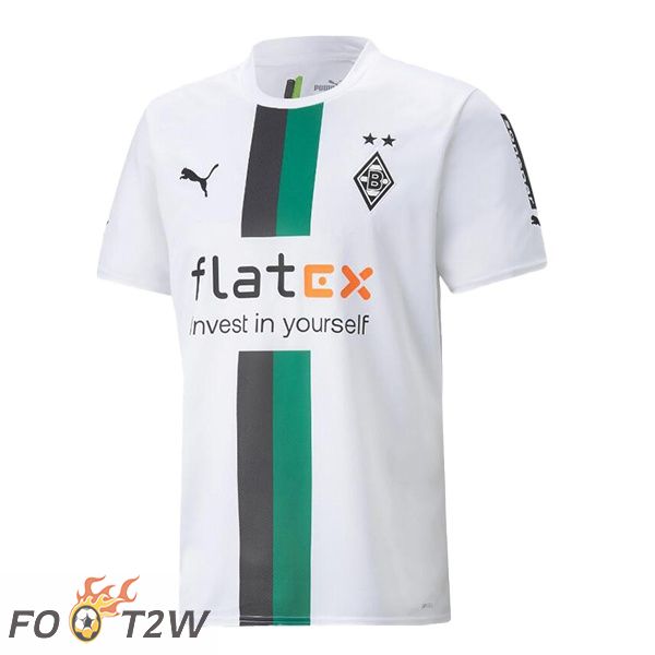 Maillot De Foot Monchengladbach Domicile Blanc 22/23