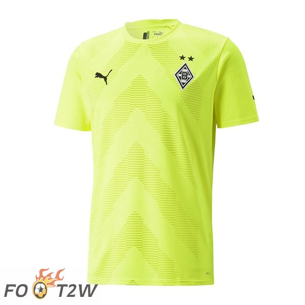 Maillot de Foot Monchengladbach Gardien de but Jaune 2022/2023