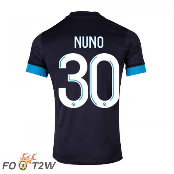 Maillot de Foot Marseille OM (NUNO 30) Exterieur Noir 2022/2023