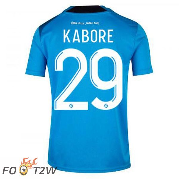 Maillot Foot Marseille OM (KABORE 29) Third Bleu 2022/2023