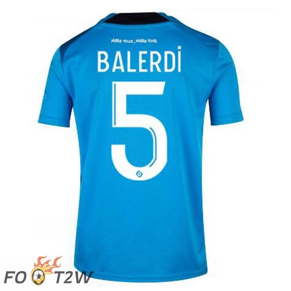 Maillot Foot Marseille OM (BALERDI 5) Third Bleu 2022/2023