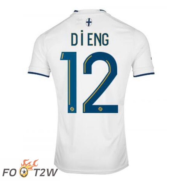 Maillot De Foot Marseille OM (DIENG 12) Domicile Blanc 22/23