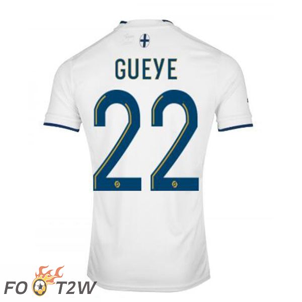 Maillot De Foot Marseille OM (GUEYE 22) Domicile Blanc 22/23