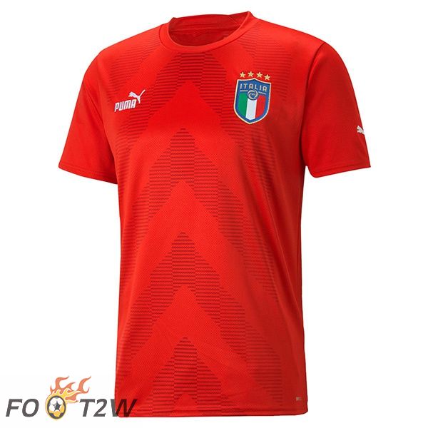 Maillot Equipe de Italie Gardien de but Rouge 2022/2023