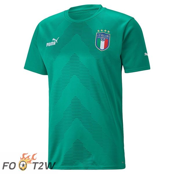 Maillot Equipe de Italie Gardien de but Vert 2022/2023