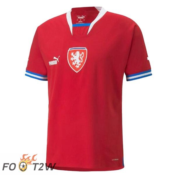 Maillot Equipe de Tchequie Domicile Rouge 2022/2023