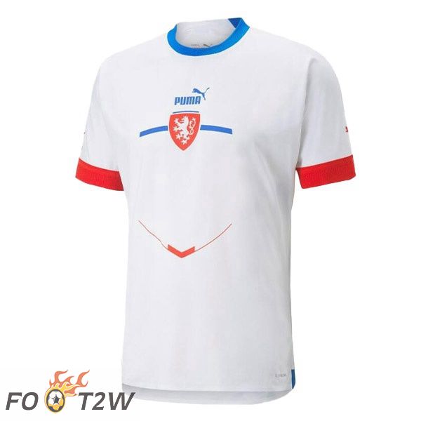 Maillot Equipe de Tchequie Exterieur Blanc 2022/2023