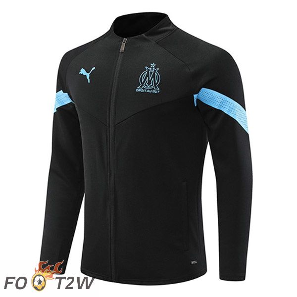 Veste Foot Marseille OM Noir 2022/2023