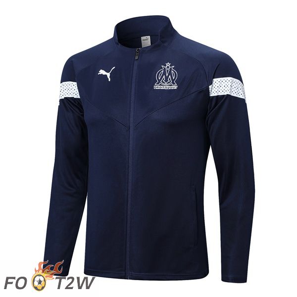 Veste De Foot Marseille OM Bleu Royal 2022/2023